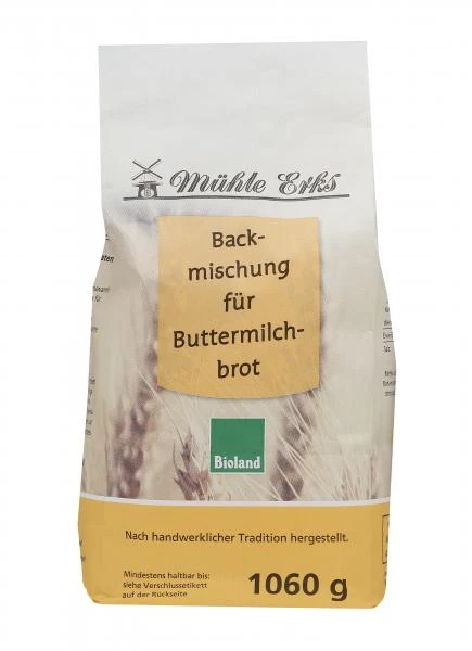 Mühle Erks Bioland Backmischung Für Buttermilchbrot 1 Mühle Erks Bioland Backmischung Für Buttermilchbrot