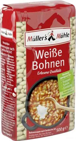 Müller's Mühle Weiße Bohnen 1 Müller's Mühle Weiße Bohnen