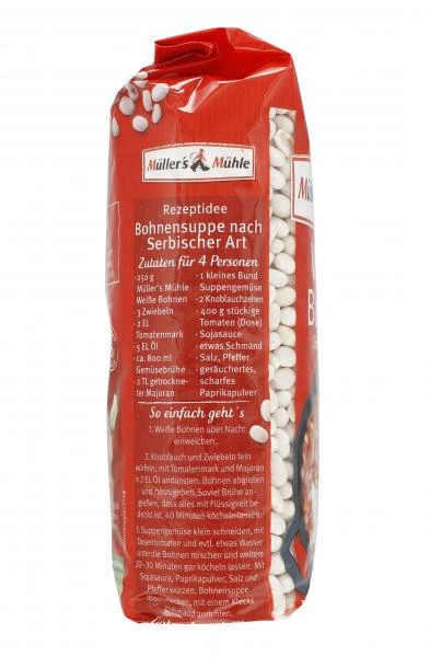 Müller's Mühle Weiße Bohnen 4 Müller's Mühle Weiße Bohnen – Bild 4