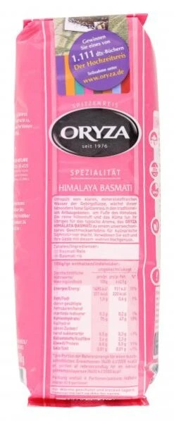 Oryza Himalaya Basmati-Reis -Lebensmittel Verkäufe 4502110439 4006237640312 03.jpg