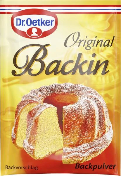 Dr. Oetker Original Backin Backpulver 1 Dr. Oetker Original Backin Backpulver