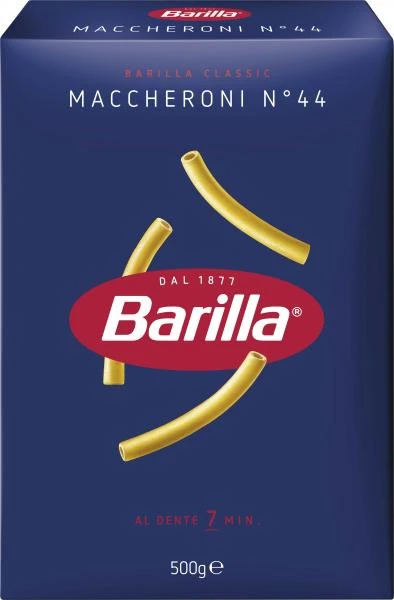 Barilla Pasta Nudeln Maccheroni No 44 1 Barilla Pasta Nudeln Maccheroni No 44