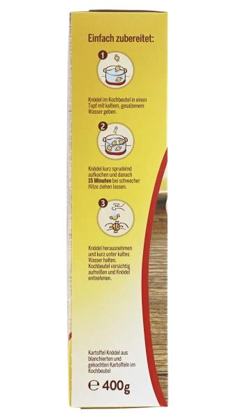 Pfanni Kartoffelknödel In Kochbeuteln Halb & Halb 4 Pfanni Kartoffelknödel In Kochbeuteln Halb & Halb – Bild 4