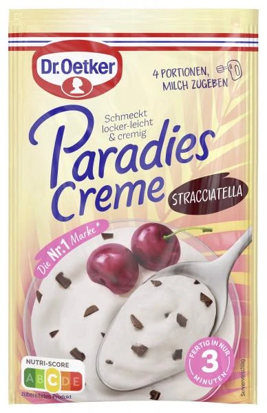 Dr. Oetker Paradies Creme Stracciatella 1 Dr. Oetker Paradies Creme Stracciatella