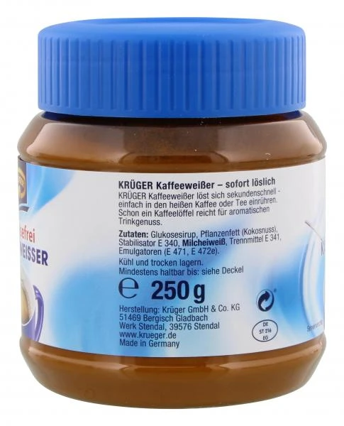 Krüger Kaffeeweißer Laktosefrei 3 Krüger Kaffeeweißer Laktosefrei – Bild 3