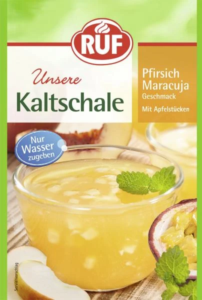 Ruf Instant Kaltschale Pfirsich-Maracuja Geschmack 1 Ruf Instant Kaltschale Pfirsich-Maracuja Geschmack