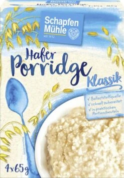 Schapfenmühle Porridge Hafermahlzeit Natur