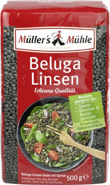 Müller's Mühle Beluga Linsen 1 Müller's Mühle Beluga Linsen