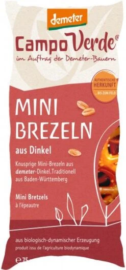 Campo Verde Demeter Mini Brezeln Aus Dinkel