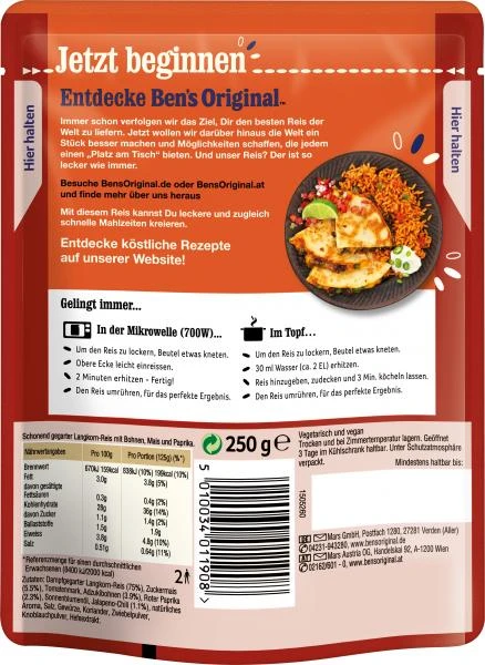 Ben's Original Express Mexikanisch Scharf 2 Ben's Original Express Mexikanisch Scharf – Bild 2