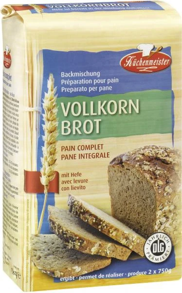 Küchenmeister Backmischung Vollkornbrot 1 Küchenmeister Backmischung Vollkornbrot
