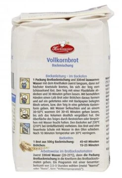 Küchenmeister Backmischung Vollkornbrot 6 Küchenmeister Backmischung Vollkornbrot -Lebensmittel Verkäufe 4502113460 4006363101435 03.jpg