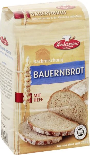 Küchenmeister Backmischung Bauernbrot 1 Küchenmeister Backmischung Bauernbrot