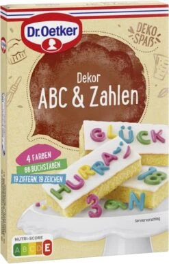 Dr. Oetker Dekor ABC & Zahlen