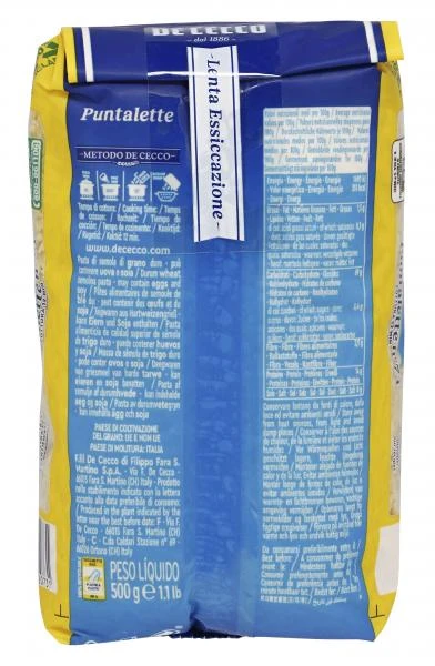 De Cecco Puntalette No. 73 2 De Cecco Puntalette No. 73 – Bild 2