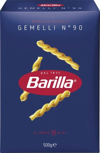 Barilla Pasta Nudeln Gemelli No 90 1 Barilla Pasta Nudeln Gemelli No 90