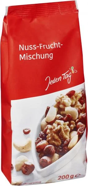 Jeden Tag Nuss-Frucht-Mischung 1 Jeden Tag Nuss-Frucht-Mischung