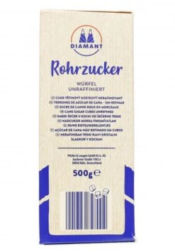 Diamant Würfel Rohrzucker Unraffiniert -Lebensmittel Verkäufe 4502120010 4001726828004 04