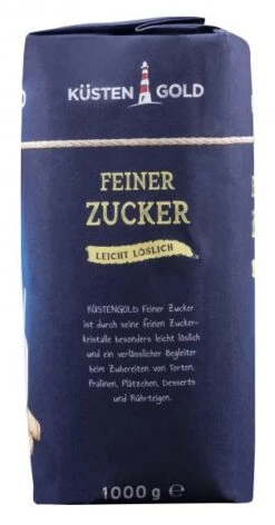 Küstengold Feiner Zucker 5 Küstengold Feiner Zucker -Lebensmittel Verkäufe 4502120026 4250426200119 03.jpg