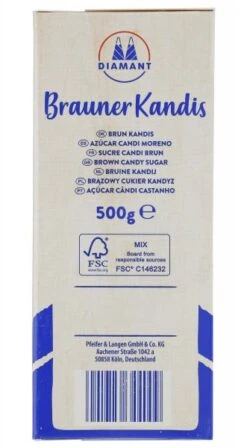 Kölner Brauner Kandis 7 Kölner Brauner Kandis -Lebensmittel Verkäufe 4502120029 4001726344009 04