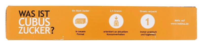 Hellma Cubus Zucker Süße Päckchen 5 Hellma Cubus Zucker Süße Päckchen – Bild 5