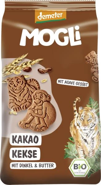 Mogli Demeter Naschgebäck Kakao Kekse Mit Dinkel Und Butter 1 Mogli Demeter Naschgebäck Kakao Kekse Mit Dinkel Und Butter