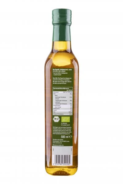 NaturWert Bio Rapsöl Kaltgepresst 2 NaturWert Bio Rapsöl Kaltgepresst – Bild 2