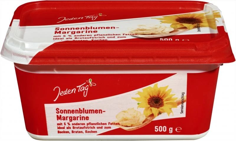Jeden Tag Sonnenblumenmargarine 1 Jeden Tag Sonnenblumenmargarine