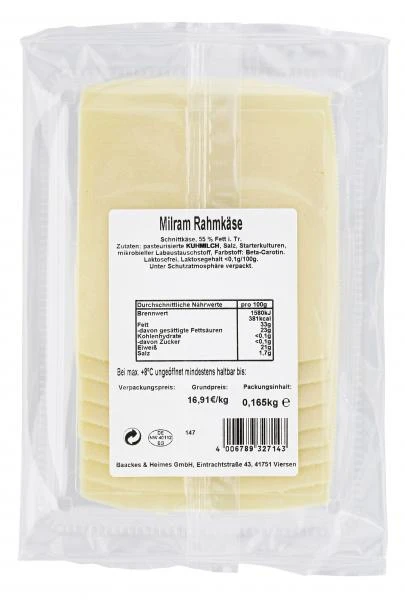 Milram Rahmkäse 2 Milram Rahmkäse – Bild 2