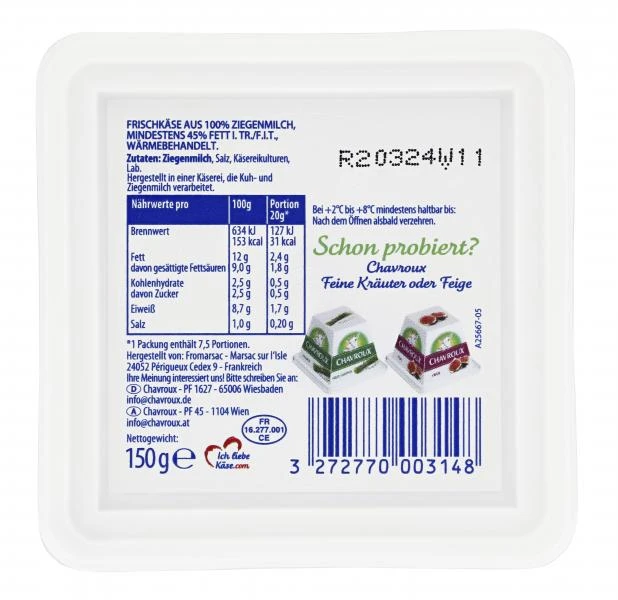 Chavroux Der Ziegenkäse 2 Chavroux Der Ziegenkäse – Bild 2