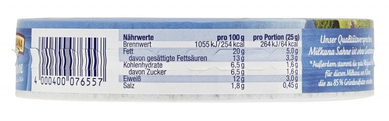 Milkana Schmelzkäse-Ecken Sahne 2 Milkana Schmelzkäse-Ecken Sahne – Bild 2