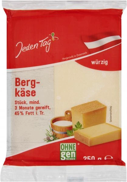 Jeden Tag Bergkäse 1 Jeden Tag Bergkäse