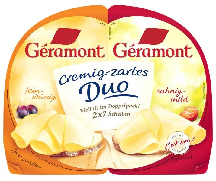 Géramont Scheiben Cremig-zartes Duo 1 Géramont Scheiben Cremig-zartes Duo