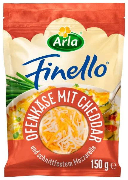 Arla Finello Ofenkäse Gerieben 1 Arla Finello Ofenkäse Gerieben