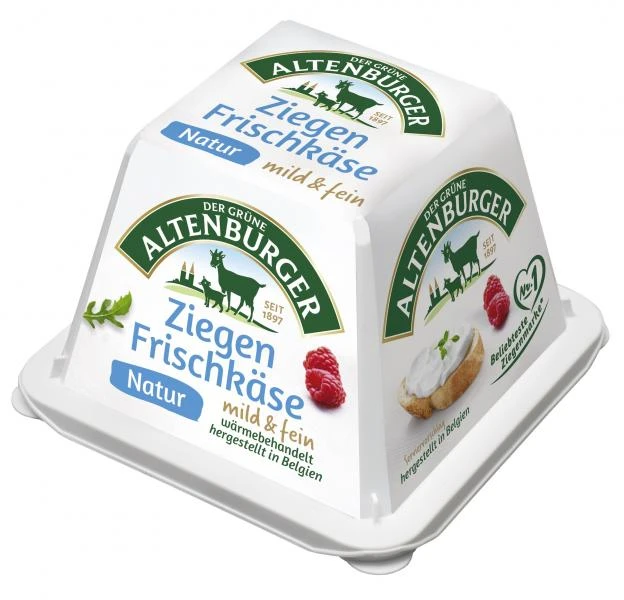 Der Grüne Altenburger Ziegen-Frischkäse Natur 1 Der Grüne Altenburger Ziegen-Frischkäse Natur