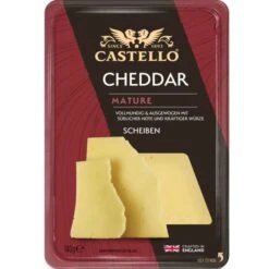 Castello Charakterstarker Cheddar Scheibenkäse