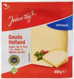 Jeden Tag Gouda Holland Mittelalt 48%