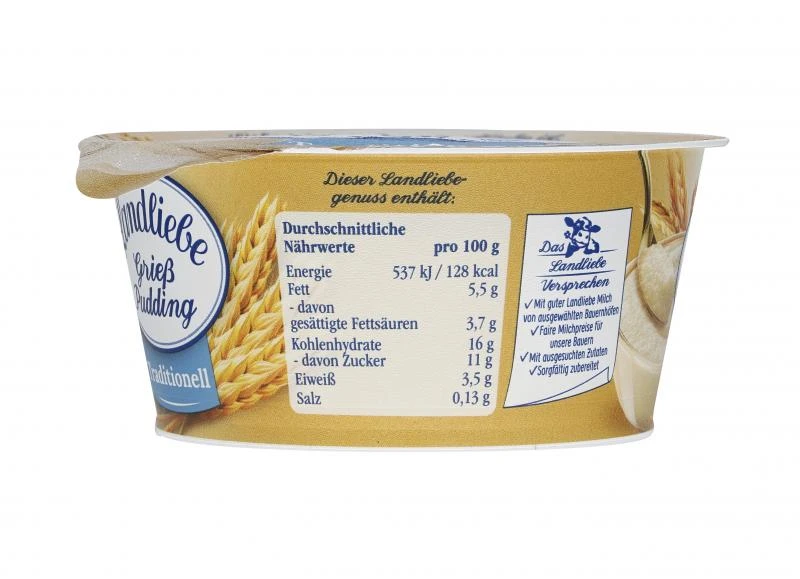 Landliebe Grießpudding Traditionell 3 Landliebe Grießpudding Traditionell – Bild 3
