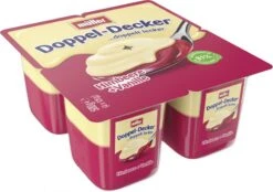 Mueller Müller Doppel-Decker Himbeere + Vanille