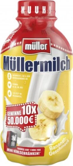 Mueller Müller Müllermilch Bananen-Geschmack