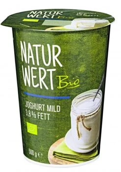 NaturWert Bio Naturjoghurt 3,8%
