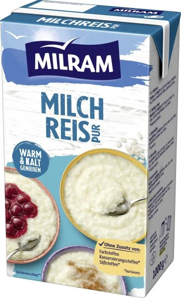 Milram Milchreis Pur 1 Milram Milchreis Pur