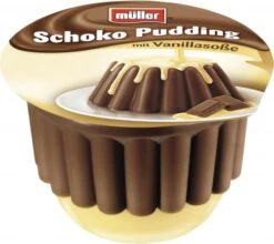 Mueller Müller Schoko Pudding Mit Vanillasoße