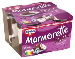 Dr. Oetker Marmorette Schoko-Pudding & Sahne Splits
