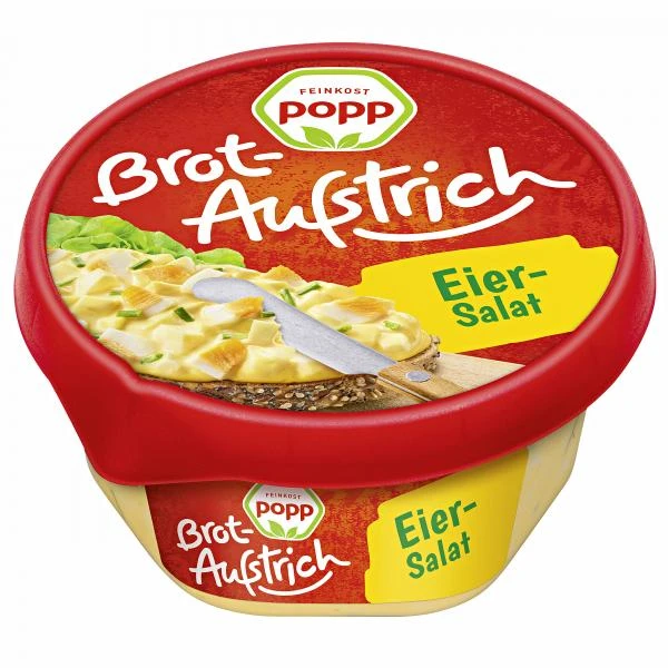 Popp Brotaufstrich Eiersalat 1 Popp Brotaufstrich Eiersalat
