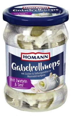 Homann Gabelrollmops Mit Zwiebeln & Senf