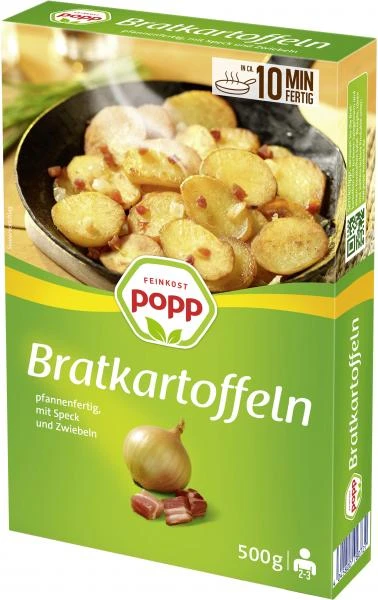 Popp Bratkartoffeln Mit Speck Und Zwiebeln 1 Popp Bratkartoffeln Mit Speck Und Zwiebeln