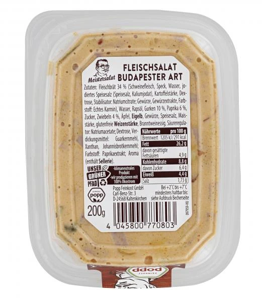 Popp Budapester Salat 2 Popp Budapester Salat – Bild 2