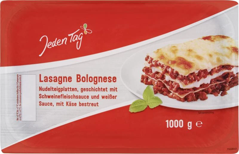 Jeden Tag Lasagne Bolognese 1 Jeden Tag Lasagne Bolognese