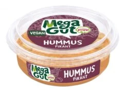 Popp Feinkost Mega Gut Hummus Pikant